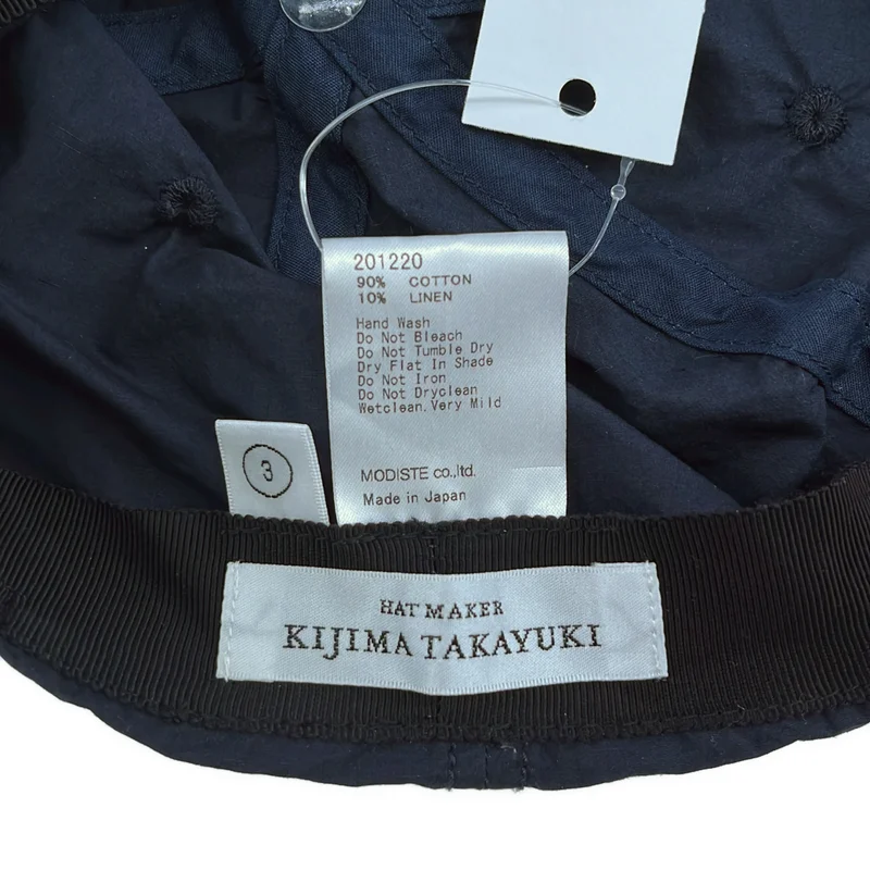 KIJIMA TAKAYUKI / キジマタカユキ | コットンリネン タイプライター 6パネル キャップ | 3 | その他
