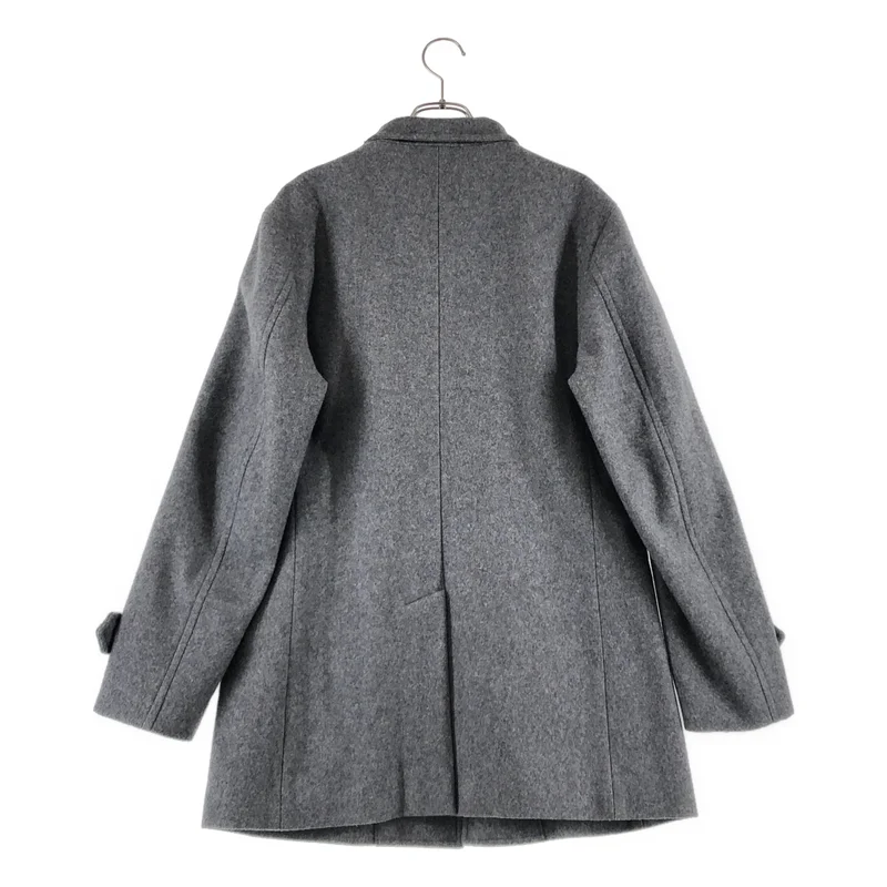 BLACK LABEL CRESTBRIDGE / ブラックレーベル・クレストブリッジ | グレー | ウールブレンド スタンドカラー コート | L | メンズ