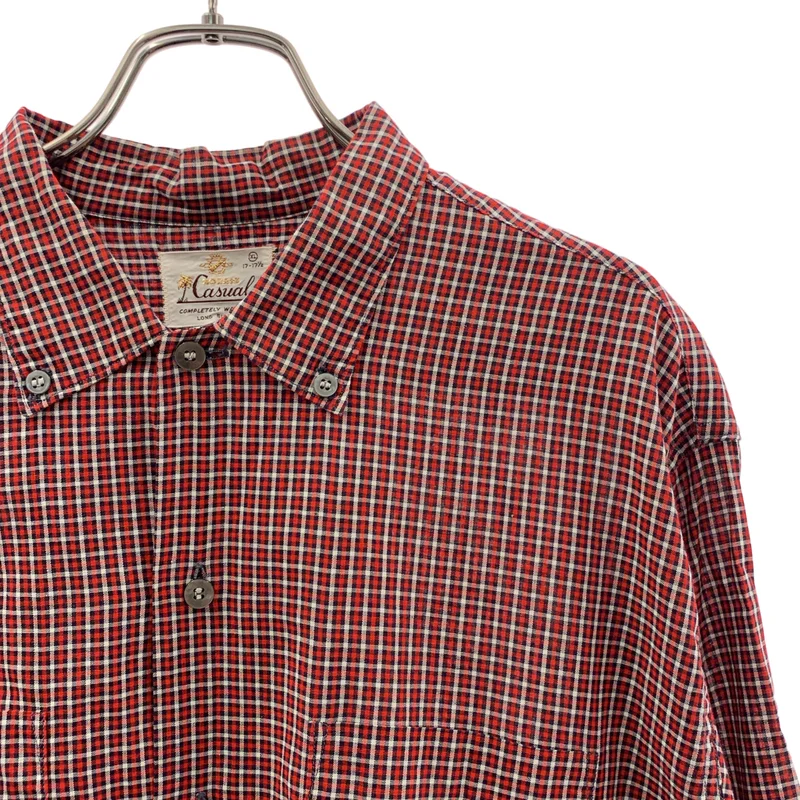 VINTAGE / ヴィンテージ古着 | 1960s | MORRIS Casuals / チェック ボタンダウンシャツ | XL | メンズ