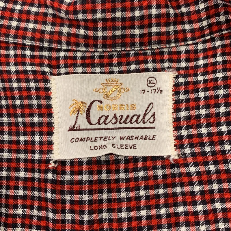 VINTAGE / ヴィンテージ古着 | 1960s | MORRIS Casuals / チェック ボタンダウンシャツ | XL | メンズ