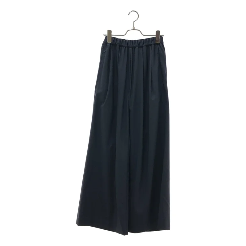 MUSE de Deuxieme Classe / ミューズドゥーズィーエムクラス | 2025SS | COOL VICTORIAN ウール イージーパンツ | 34 | レディース