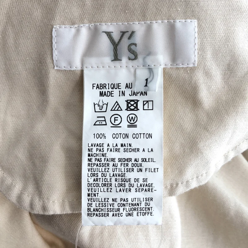 Y's / ワイズヨウジヤマモト | コットン カットオフ スリーブレス ワンピース | 1 | レディース