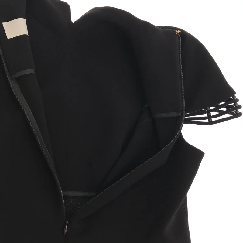 Mame Kurogouchi / マメクロゴウチ | 2023SS | Stretched Traicetate Basket Pattern Top バスケットパターン カットソー | 1 | レディース
