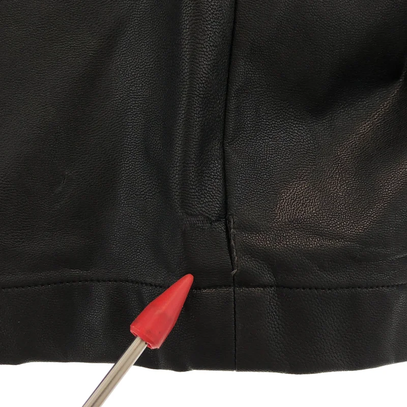 stein / シュタイン | WIDE TAPERED TROUSERS LEATHER / フェイクレザー ワイドテーパードパンツ | M | メンズ