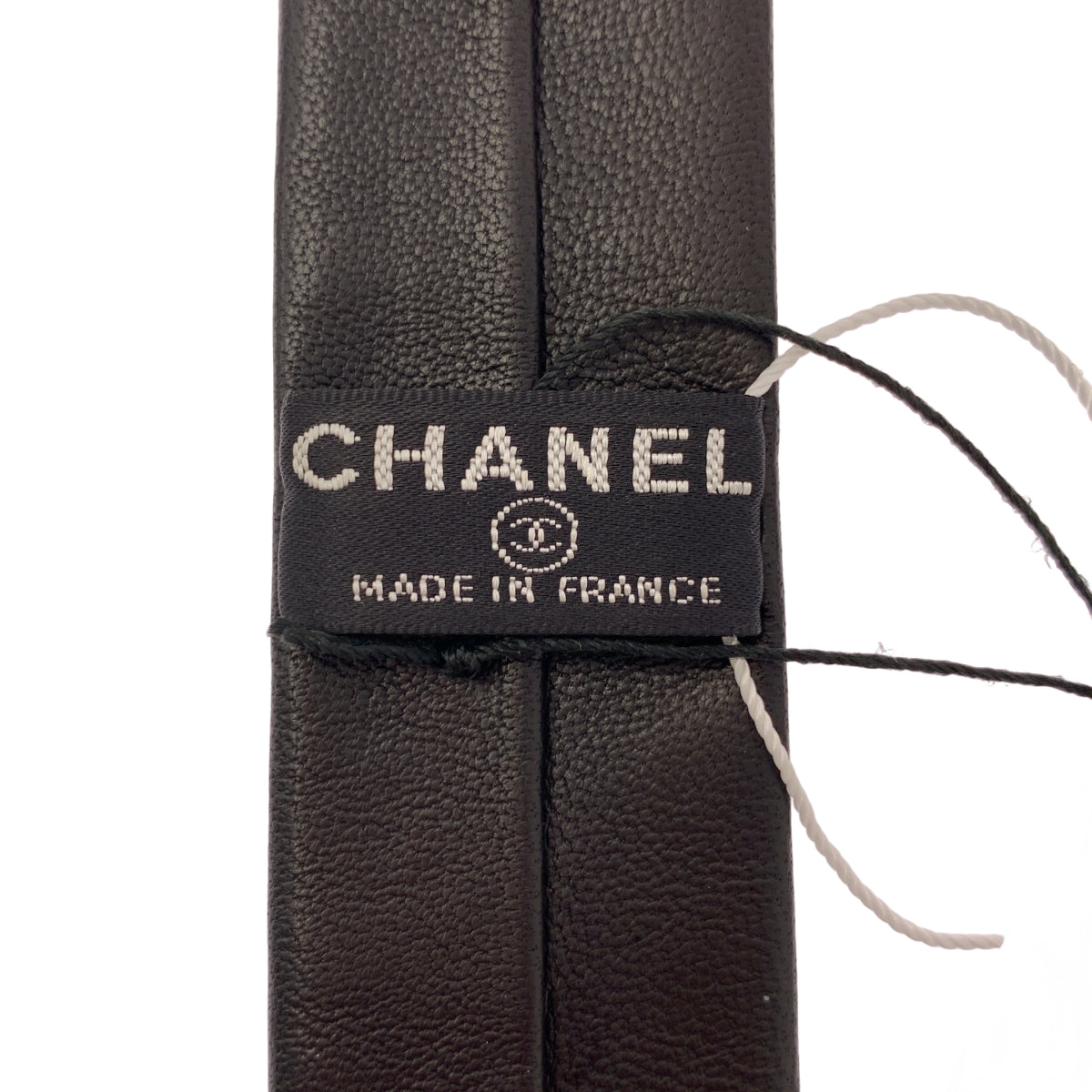 CHANEL / シャネル | ラムレザー ココマーク ネクタイ | – KLD