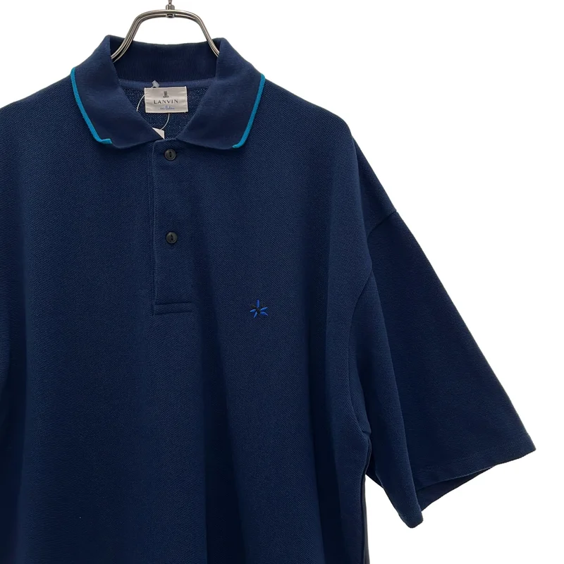 LANVIN / ランバン | コットン ドロスト ポロシャツ | L | メンズ