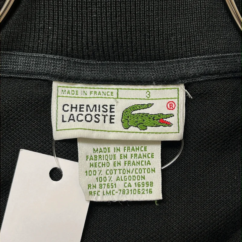 LACOSTE / ラコステ | 1980s | フランス製 ポロシャツ カットソー | 3 | メンズ