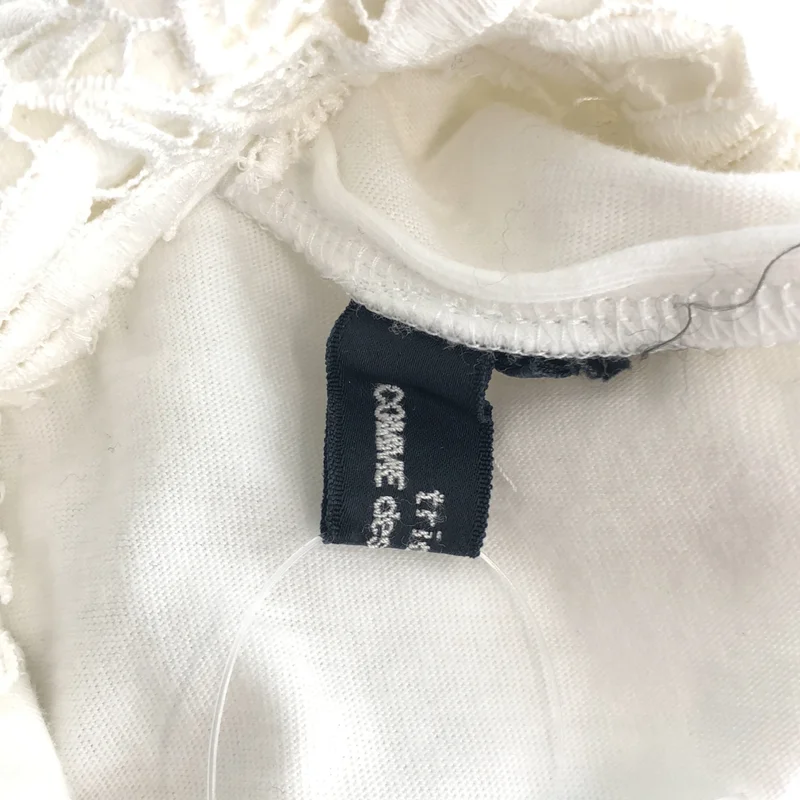 tricot COMME des GARCONS / トリココムデギャルソン | 2014AW | コットン レースカラー カットソー フリルシャツ | S | レディース