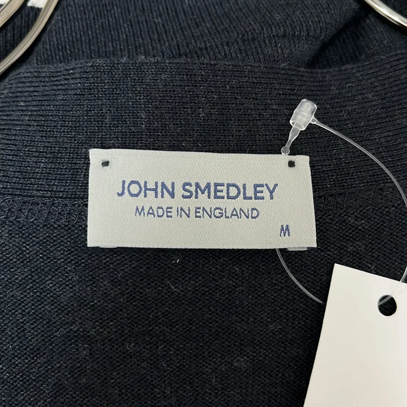 JOHN SMEDLEY / ジョンスメドレー | メリノウール Vネックカーディガン | M | メンズ