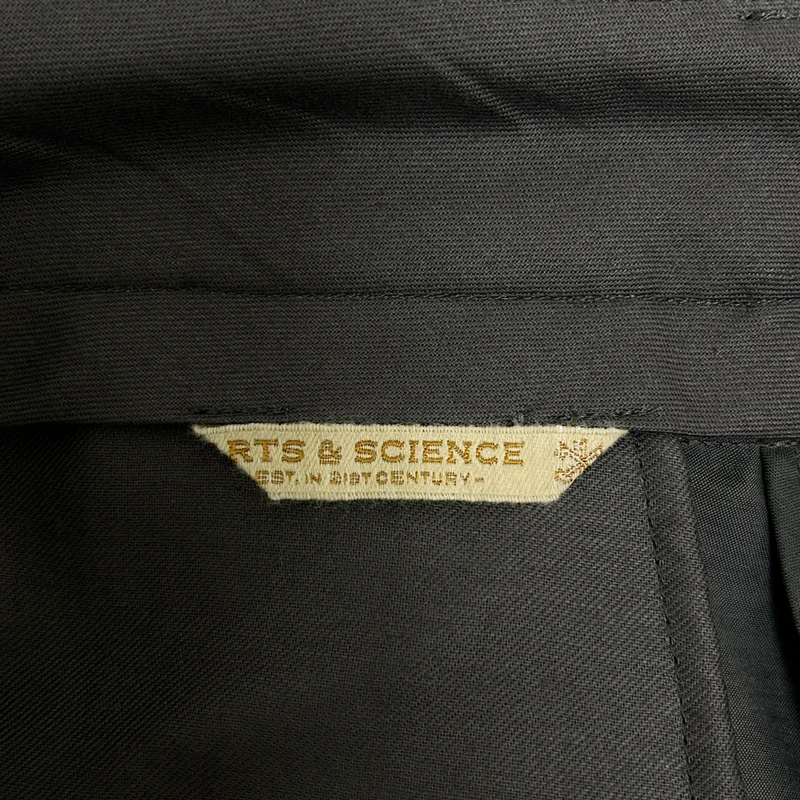 ARTS&SCIENCE / アーツアンドサイエンス | ウール タック テーパード パンツ | 2 | メンズ