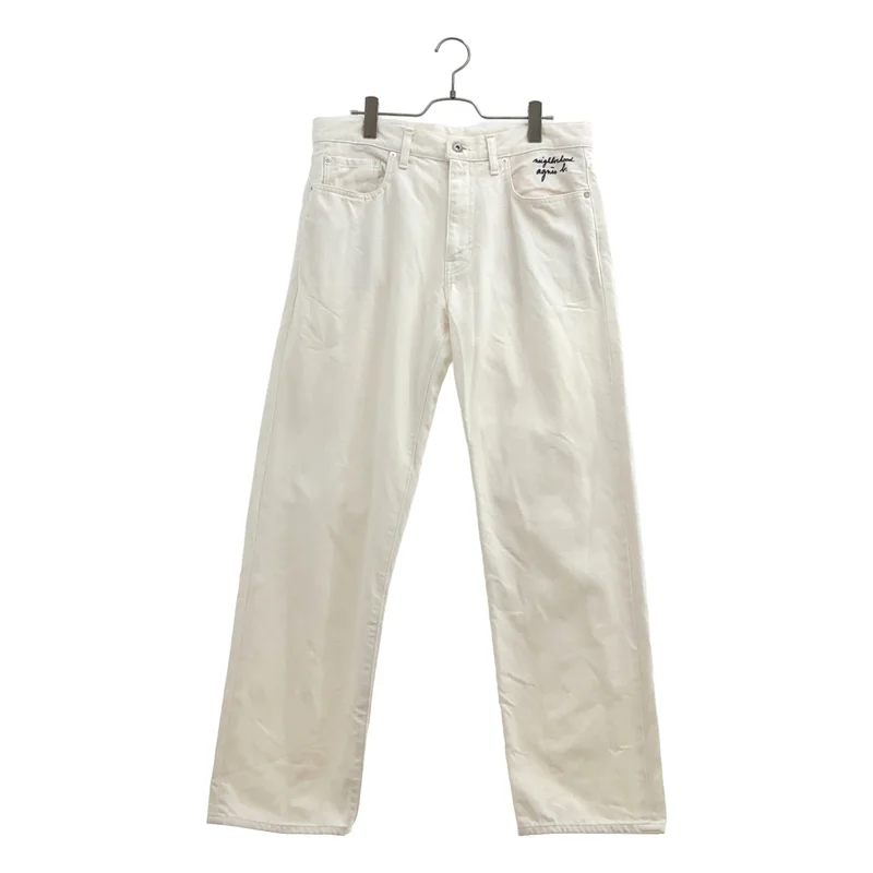NEIGHBORHOOD / ネイバーフッド | 2025SS | × AGNES B. / STRAIGHT PANTS / ストレートデニムパンツ | L | メンズ
