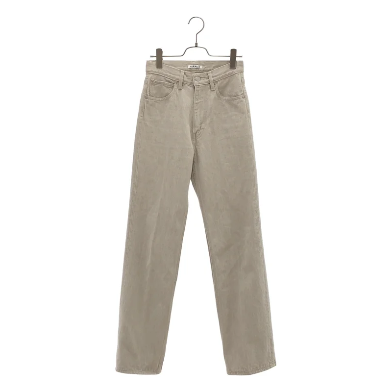 AURALEE / オーラリー | HARD TWIST BROWN DENIM パンツ A26SP04BD | 24 | レディース