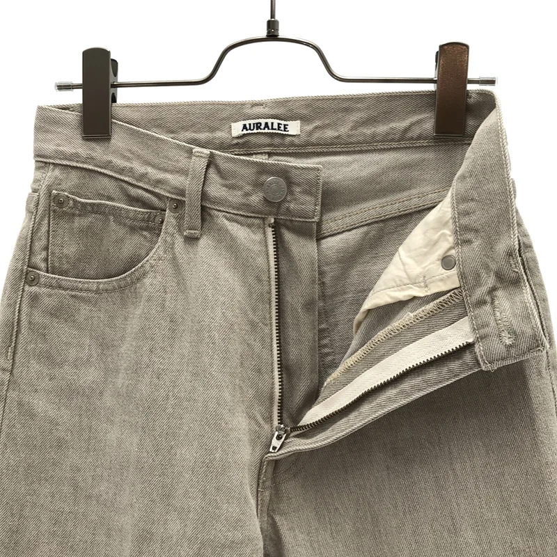 AURALEE / オーラリー | HARD TWIST BROWN DENIM パンツ A26SP04BD | 24 | レディース