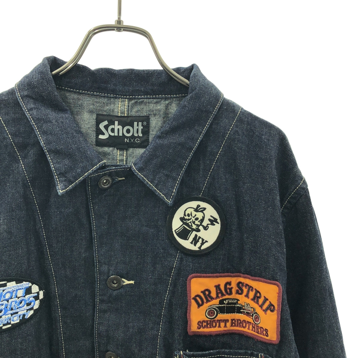SCHOTT / ショット | OLD DENIM WORK ワッペンカスタム オールド