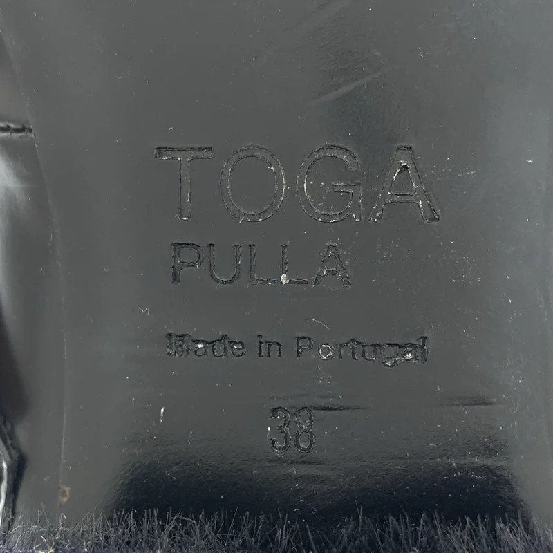 TOGA PULLA / トーガプルラ | スタッズ スクエアトゥ ヒール パンプス | 38 | レディース