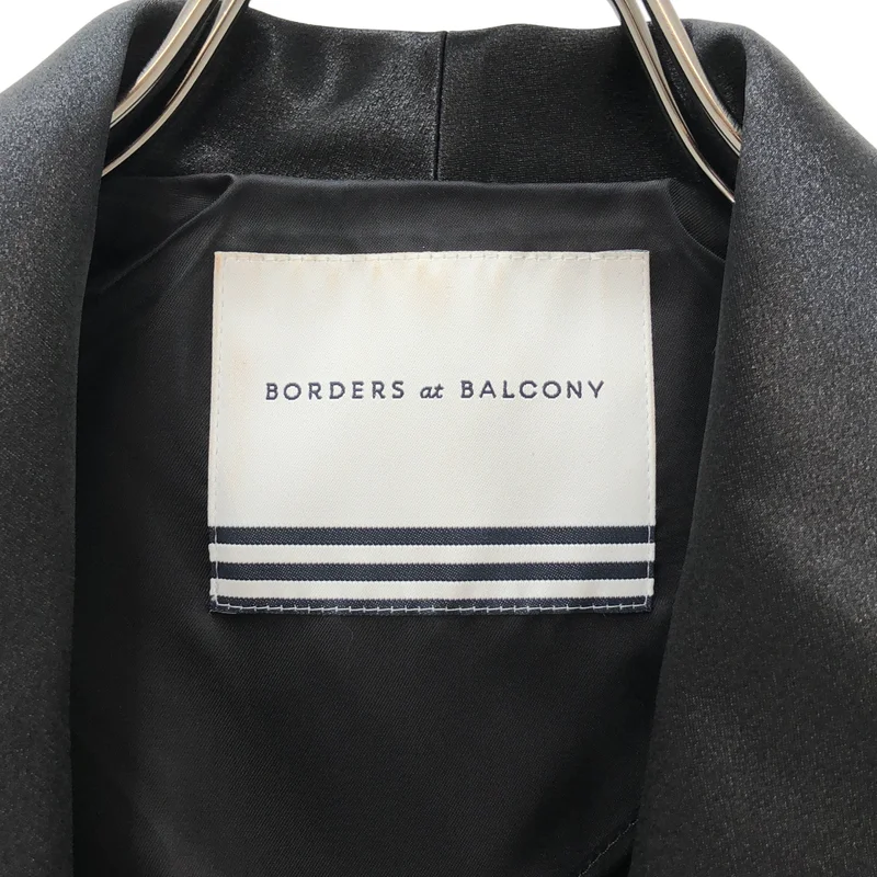 BORDERS at BALCONY / ボーダーズアットバルコニー | ショールカラー テーラードジャケット | 36 | レディース