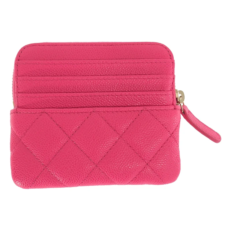 CHANEL / シャネル | キャビアスキン カードケース / AP2061 |