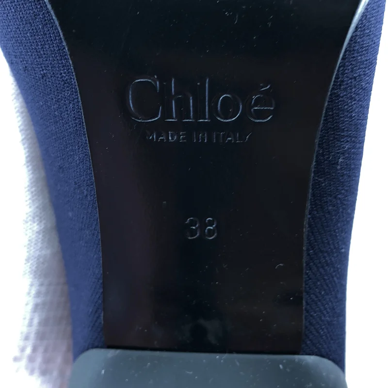 Chloe / クロエ | ロゴ ソックス ブーツ | 38 | レディース