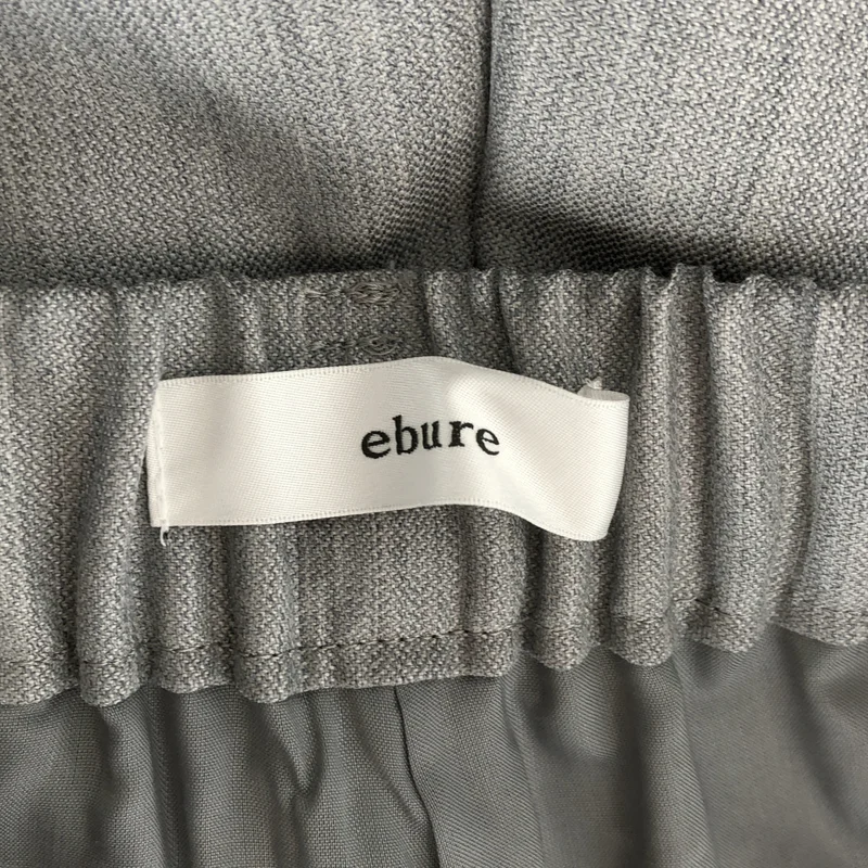 ebure / エブール | カシミヤ ライトシャンブレー ウール パンツ | 38 | レディース