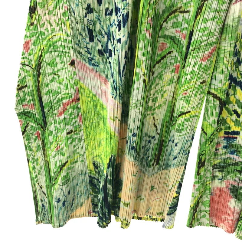 PLEATS PLEASE ISSEY MIYAKE / プリーツプリーズイッセイミヤケ | 2023SS | PROMENADE ワイドパンツ | 4 | レディース