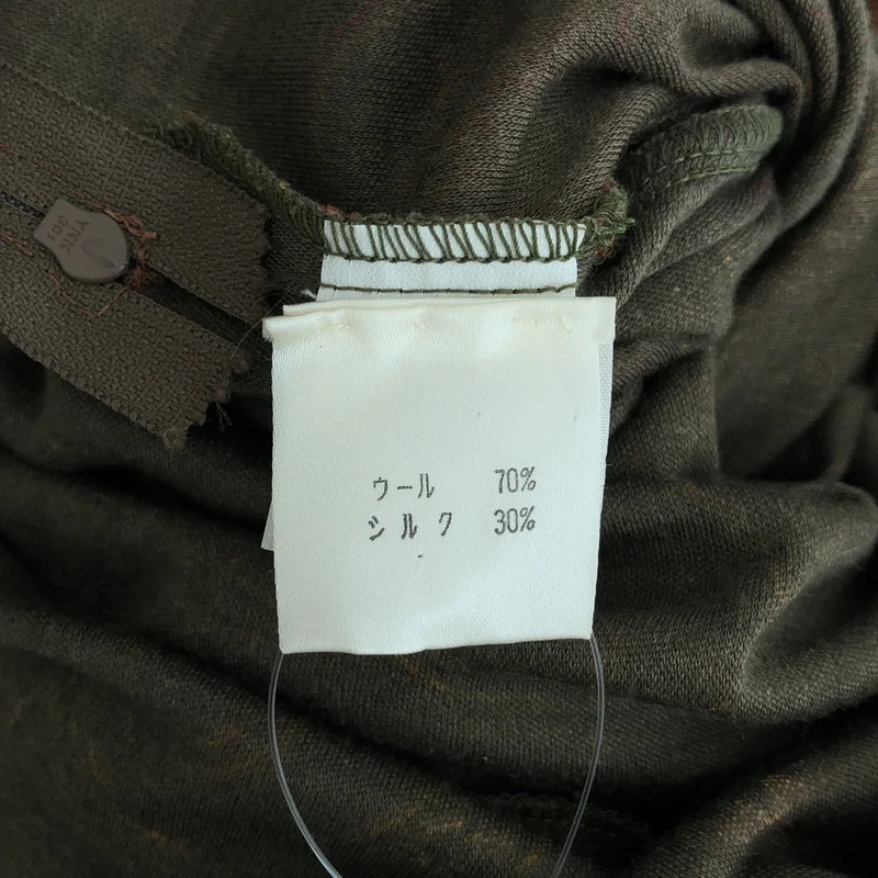 ETRO / エトロ | ウール シルク カシュクールワンピース | 42 | レディース