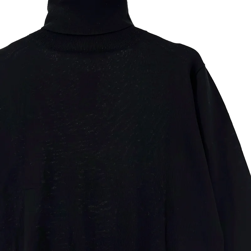DRIES VAN NOTEN / ドリスヴァンノッテン | ウール タートルネック ニット | M | レディース