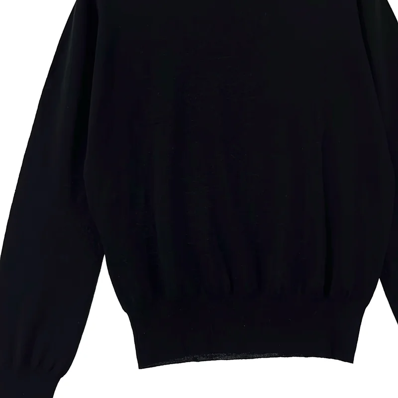 DRIES VAN NOTEN / ドリスヴァンノッテン | ウール タートルネック ニット | M | レディース