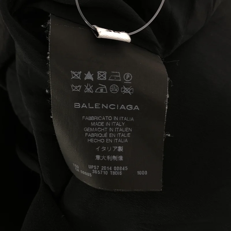 BALENCIAGA / バレンシアガ | バックジップ ブラウス | 38 | レディース
