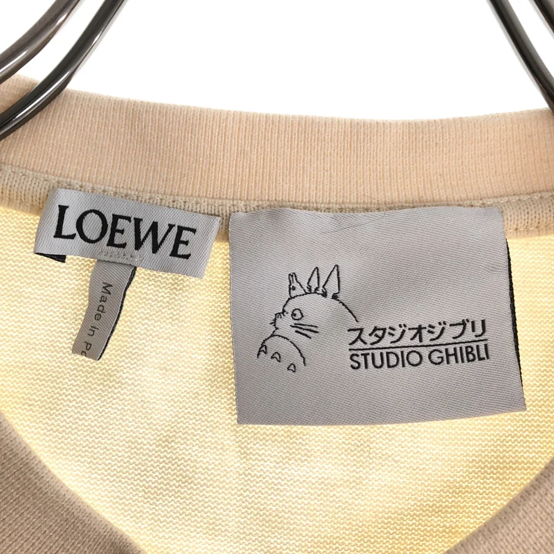 LOEWE / ロエベ | × スタジオジブリ / 千と千尋の神隠し ススワタリ アナグラムロゴ Tシャツ | S | メンズ