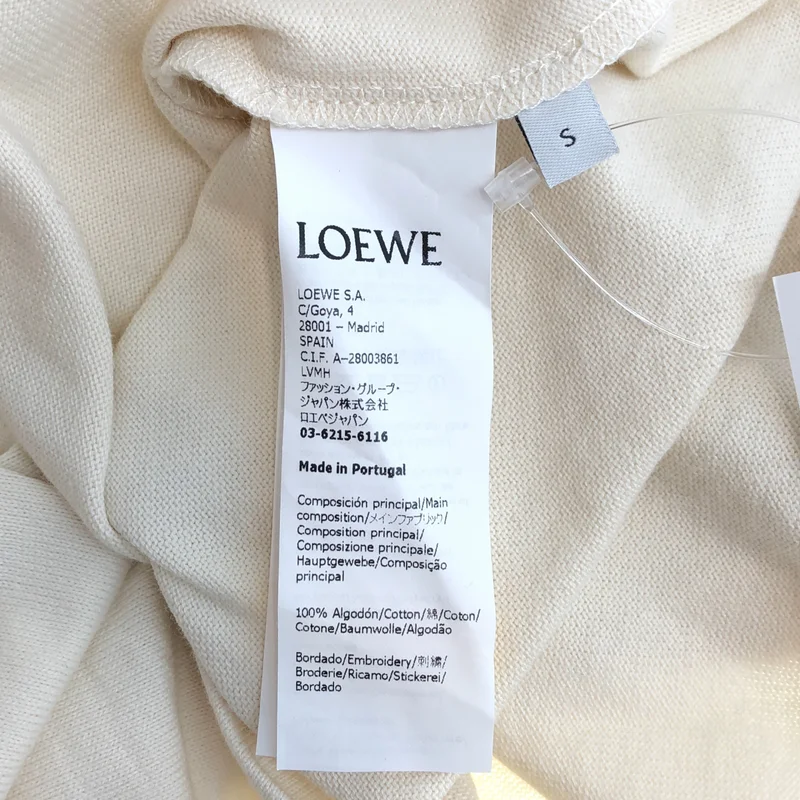LOEWE / ロエベ | × スタジオジブリ / 千と千尋の神隠し ススワタリ アナグラムロゴ Tシャツ | S | メンズ
