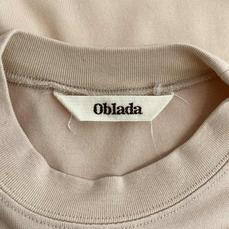 oblada / オブラダ | 2026SS | × ADAM ET ROPE / FOOTBALL TEE / 別注 フットボール プリントTシャツ | F | レディース