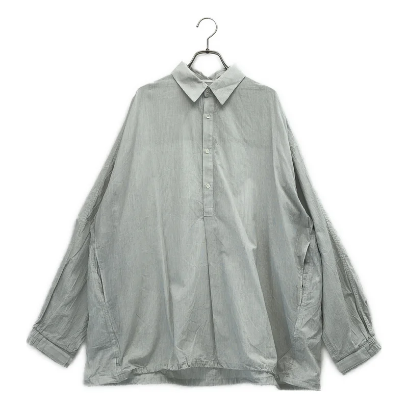 Graphpaper / グラフペーパー | 2026SS | Seersucker Pullover Shirt ストライプ シアサッカープルオーバーシャツ | 1 | メンズ