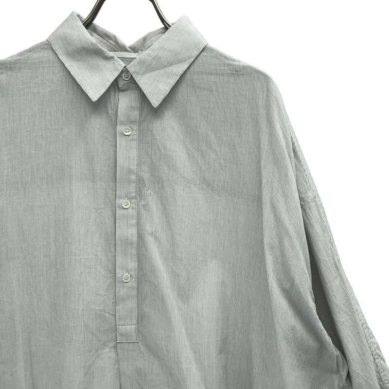 Graphpaper / グラフペーパー | 2026SS | Seersucker Pullover Shirt ストライプ シアサッカープルオーバーシャツ | 1 | メンズ