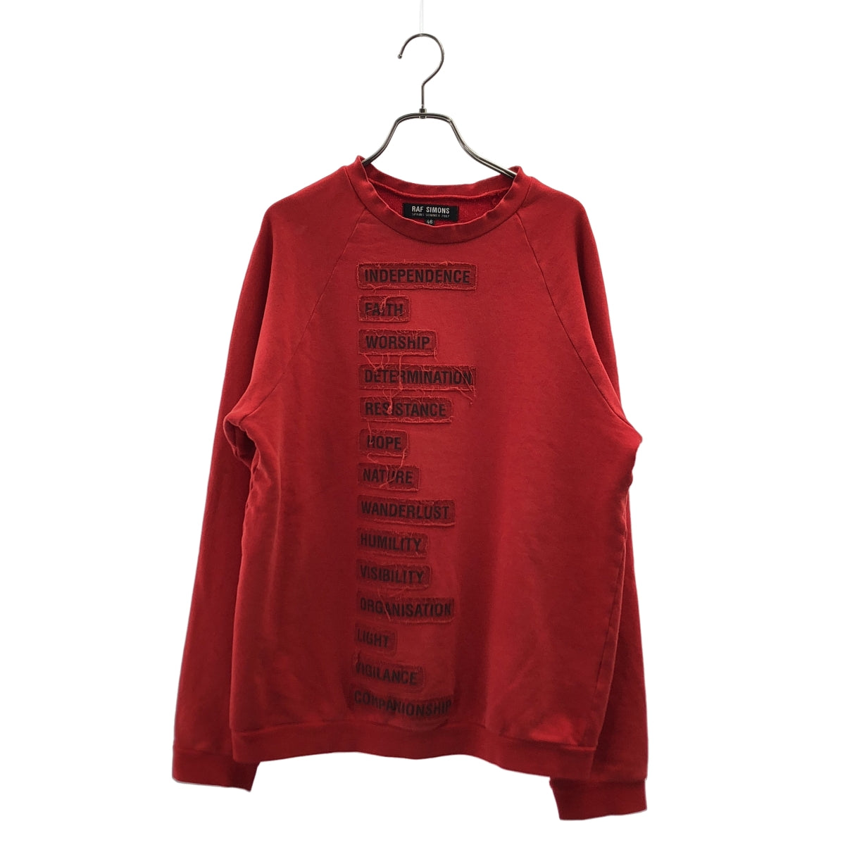 RAF SIMONS / ラフシモンズ | 2002SS | テロ期 メッセージパッチ