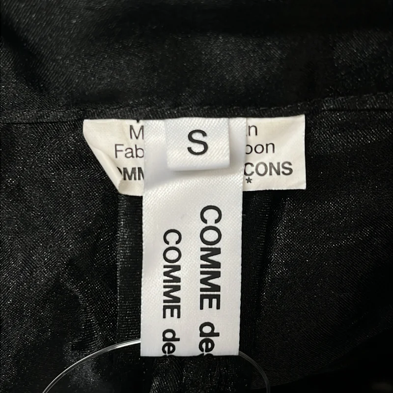 COMME des GARCONS COMME des GARCONS / コムコム | 2025AW | チュール サイドスリット チャイナジャケット | S | レディース