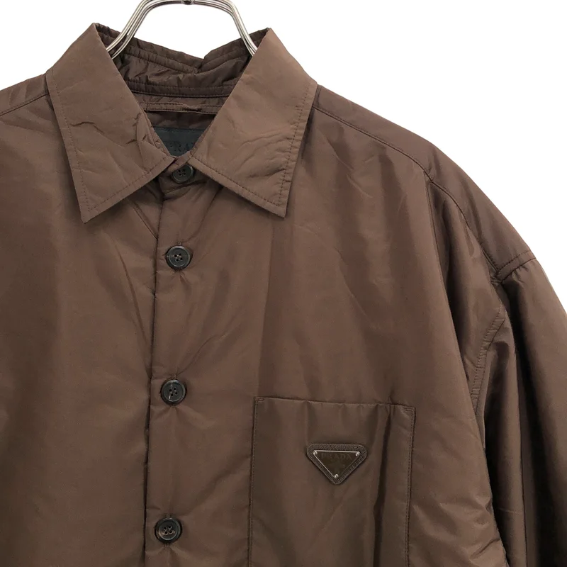 PRADA / プラダ | 2025AW | Re-Nylon パデッドシャツ | M | メンズ