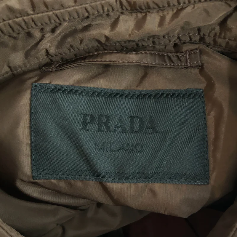 PRADA / プラダ | 2025AW | Re-Nylon パデッドシャツ | M | メンズ