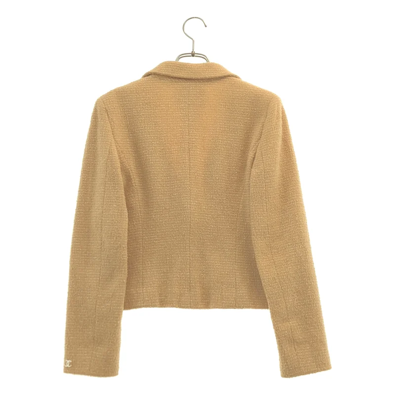 CHANEL / シャネル | ウールツイード 1B テーラードジャケット | 36 | レディース