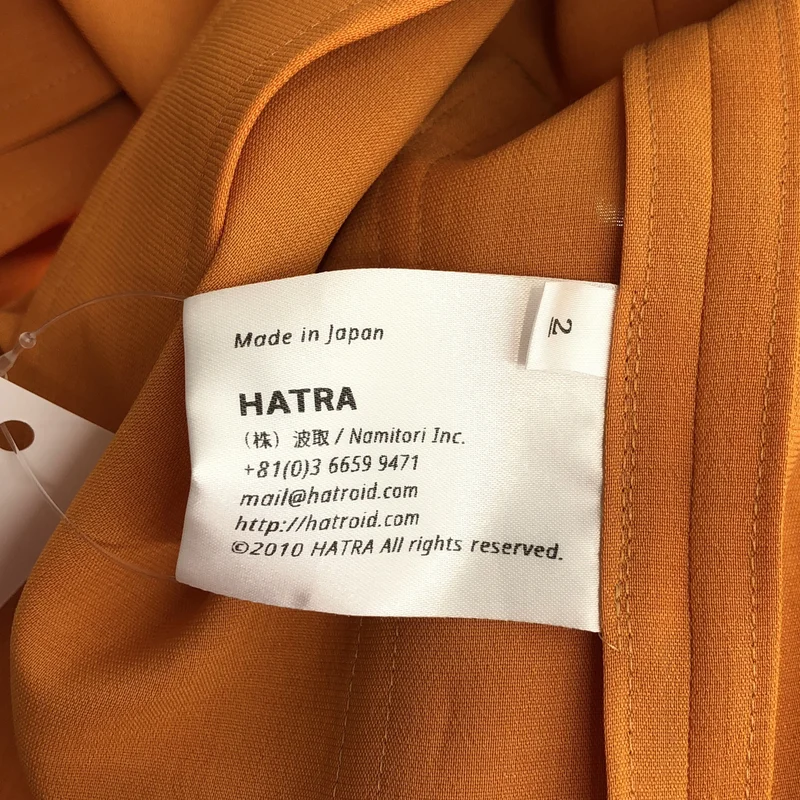HATRA / ハトラ | ノーカラー ガウンコート | 2 | レディース