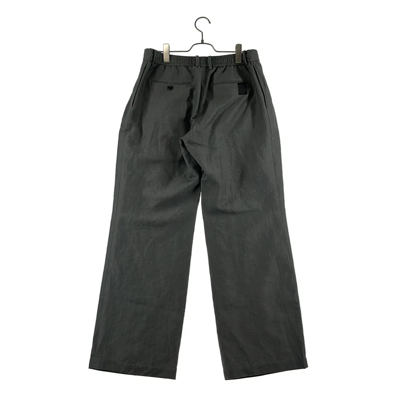 N.HOOLYWOOD / エヌハリウッド | 2025SS | TUCKED PANTS ウール リネン 3タック パンツ | 40 | メンズ