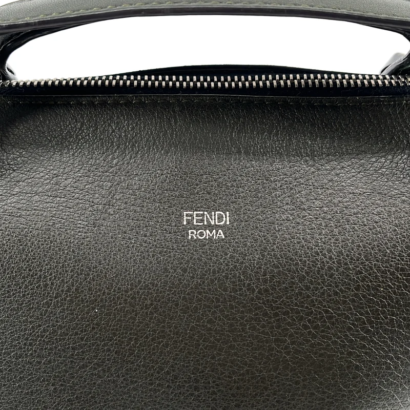 FENDI / フェンディ | バイザウェイ クロコタブ ミディアム レザー ショルダーバッグ |
