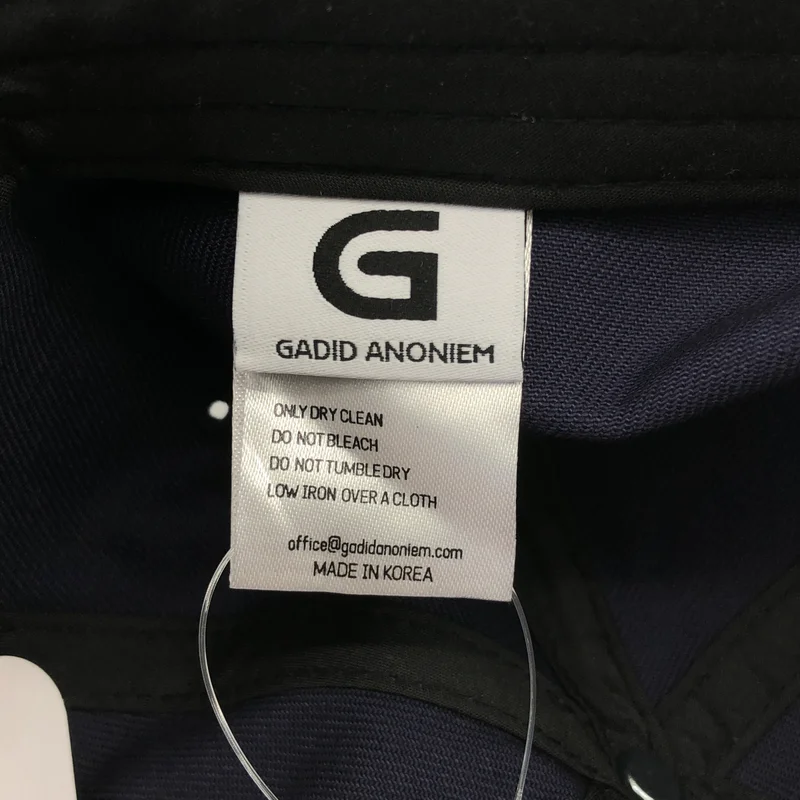 GADID ANONIEM / ガディッドアノニム | LUKE 刺しゅう キャップ | F | その他