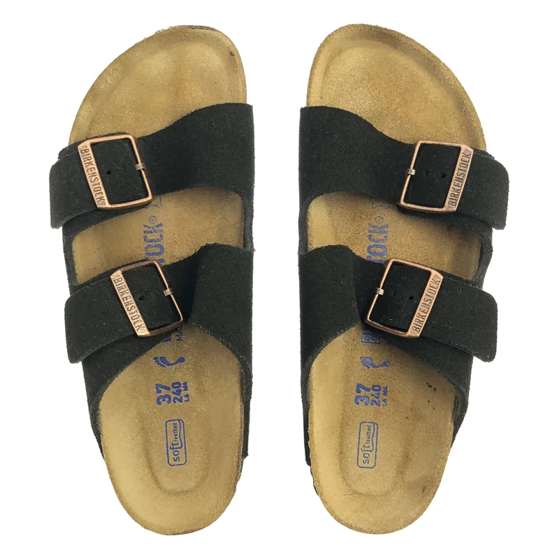 BIRKENSTOCK / ビルケンシュトック | arizona / アリゾナ スエード サンダル | 37 | レディース