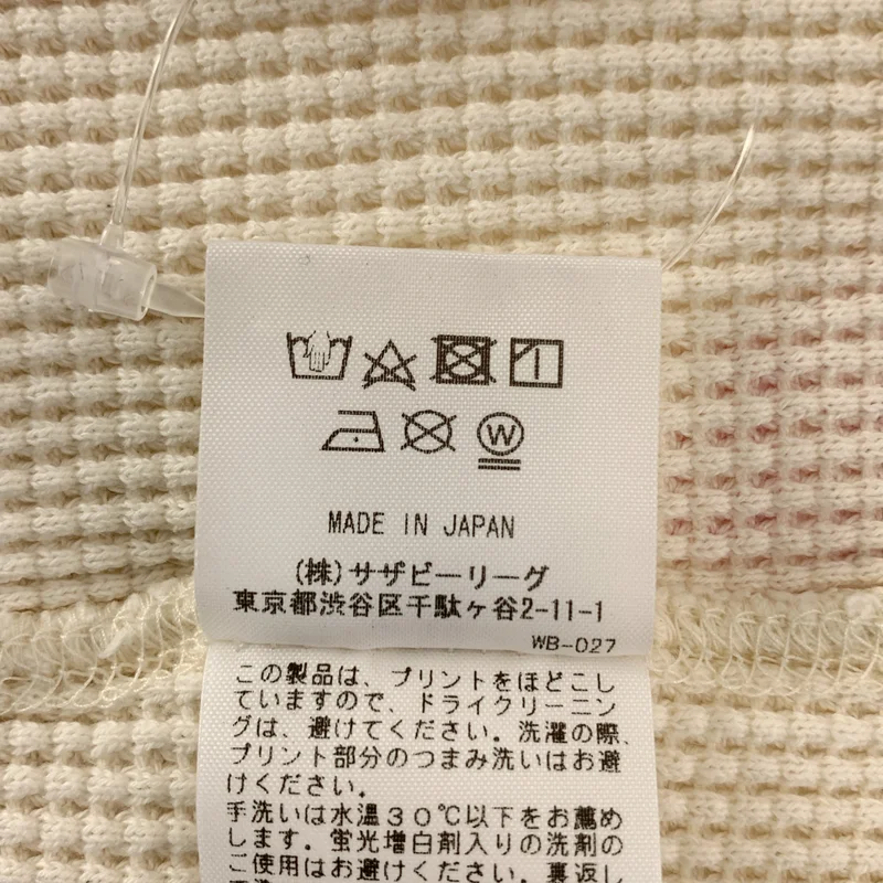 R.H.VINTAGE / ロンハーマンヴィンテージ | 総柄 サーマル カットソー | XS | レディース
