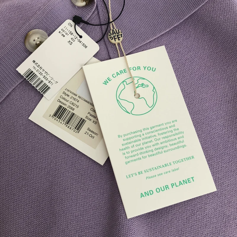 BAUM UND PFERDGARTEN / バウムウンドヘルガーデン | ノースリーブ ニットポロシャツ | XS | レディース
