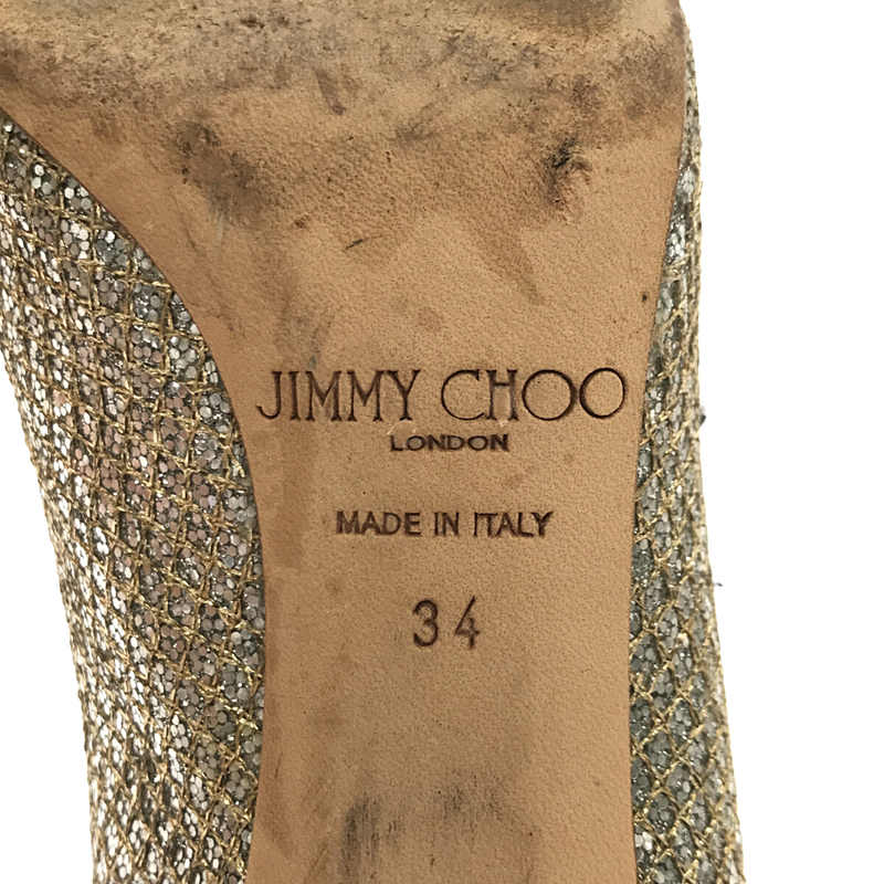 JIMMY CHOO / ジミーチュウ | Romy 85 glitter pumps パンプス | 34