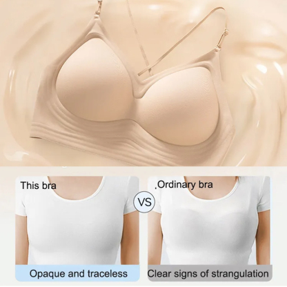 『Brelira』Wireless Seamless Minimizer Bra – Invisible, Multi-Way & Anti-Sagging Support