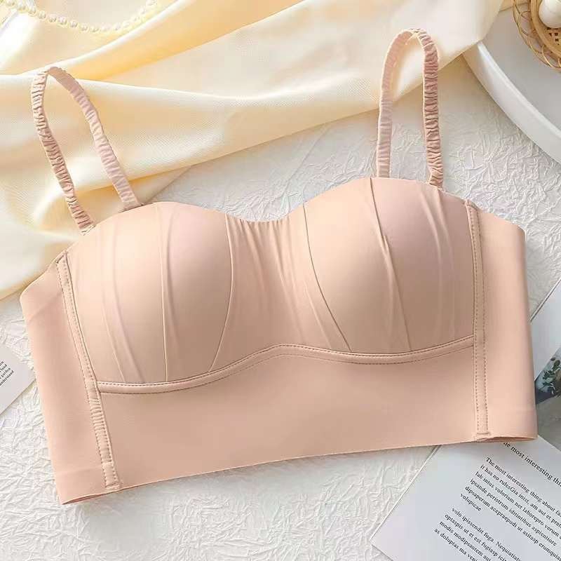 『Brelira』Strapless Push Up Bra Non-Slip Lift Comfortable Seamless Underwear Wireless Bras Women Tube Top