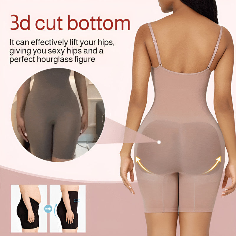 『Brelira』One Piece Full Body Shapewear 360° Tummy Control Seamless Butt Lift Bodyshaper Corset Breathable Women Shaping Slimming Bodysuit