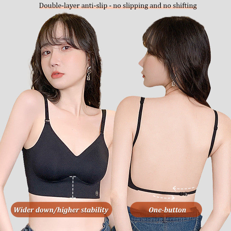『Brelira』Wireless Ice Silk Minimizer Bra with Full Cup Support